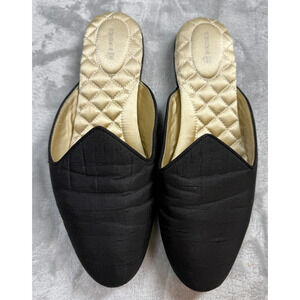 Birdies Women's‎ Size 9 The Raven Mule Slip on Flats in Black